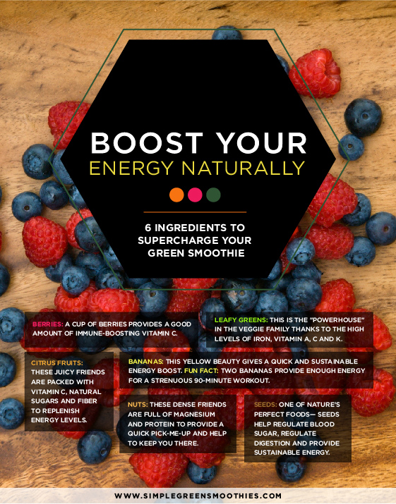 Energy shop boost smoothie