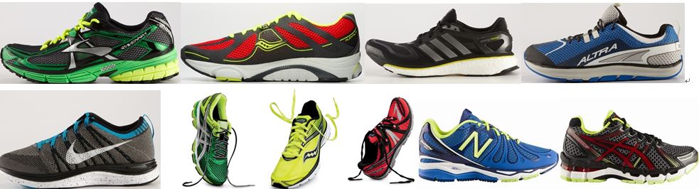 running shoe image