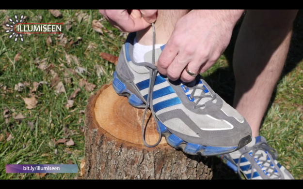 running shoe heel lock