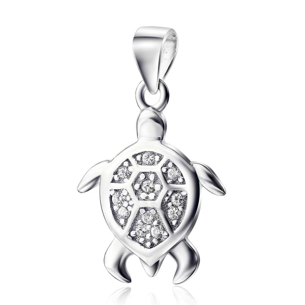 Sterling Silver Cute Turtle Charm – FavoriteRunShop